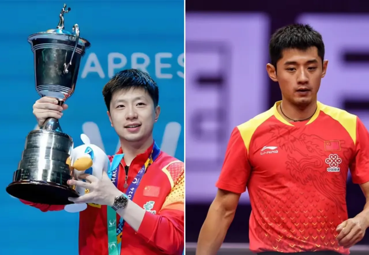 瑞典乒乓球队横扫法国乒乓球队，张继科高光表现